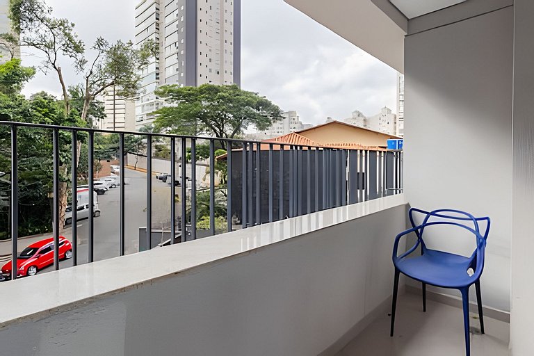 Studio Moderno na Liberdade Próximo do Metrô